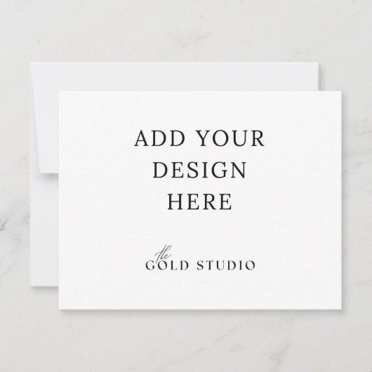 Modèle de carte de boîtier paysager (4,25 x 5,5) (Devant)