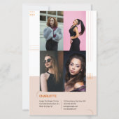 Modèle de carte de comp modèle (Dos)