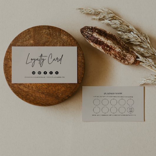 Modèle de carte de fidélité, client moderne