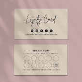 Modèle de carte de fidélité, client moderne