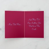 Modèle de carte de jour de Valentines (Intérieur)