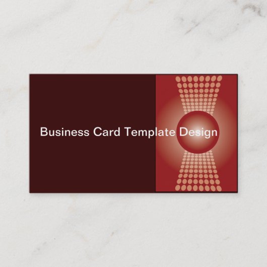 Modèle de carte de logo d'entreprise (Devant)
