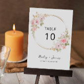 Modèle de carte de Mariage rose