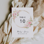 Modèle de carte de Mariage rose