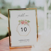 Modèle de carte de Mariage rose