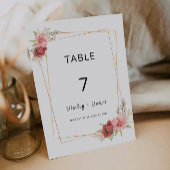 Modèle de carte de Mariage rose