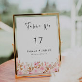Modèle de carte de Mariage rose