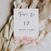 Modèle de carte de Mariage rose