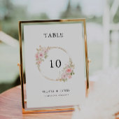 Modèle de carte de Mariage rose