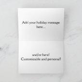 Modèle de carte de Père Noël (Intérieur)