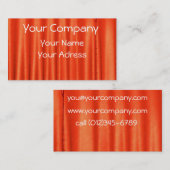 modèle de carte de profil (Devant / Derrière)