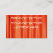 modèle de carte de profil (Dos)