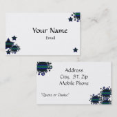 MODÈLE DE CARTE DE PROFIL DESIGNER (Devant / Derrière)