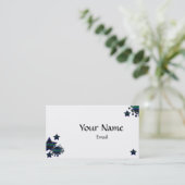 MODÈLE DE CARTE DE PROFIL DESIGNER (Debout devant)