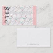 Modèle de carte de profil - golf (Devant / Derrière)