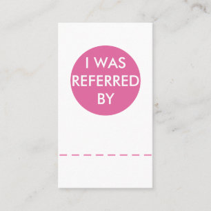 Modèle de carte de référence d'affaires de beauté