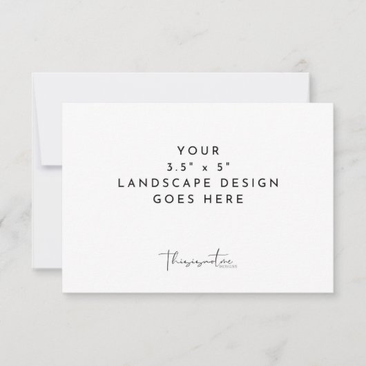 Modèle de carte de réponse incluse d'impression 3, (Devant)