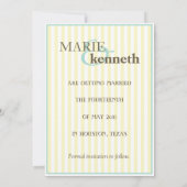 Modèle de carte de sauvegarde de date (Dos)