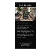 Modèle de carte de support, hôtels, entreprises, (Dos)