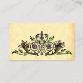 Modèle de carte de table Cornucopia sur mesure (Dos)