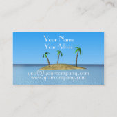 Modèle de carte de visite (Dos)