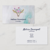 Modèle de carte de visite (Devant / Derrière)