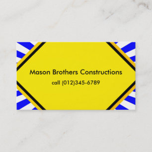 Modèle de carte de visite