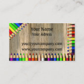 Modèle de carte de visite (Dos)