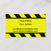 Modèle de carte de visite (Dos)