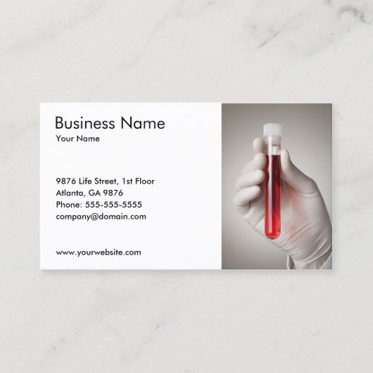 Modèle de carte de visite (Devant)