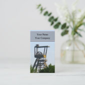 modèle de carte de visite (Debout devant)