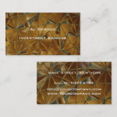 Modèle de carte de visite (Devant / Derrière)