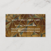 Modèle de carte de visite (Dos)