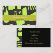 Modèle de carte de visite (Devant / Derrière)