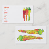 Modèle de carte de visite (Devant / Derrière)