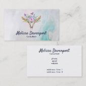 modèle de carte de visite 2 (Devant / Derrière)