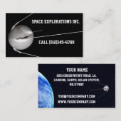 modèle de carte de visite aérospatiale (Devant / Derrière)