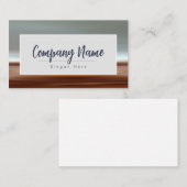 Modèle de carte de visite Arrière - plan Landscape (Devant / Derrière)