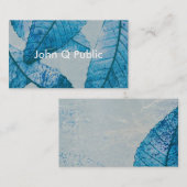 modèle de carte de visite art nature double face (Devant / Derrière)