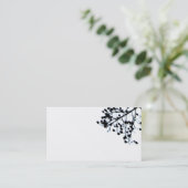 modèle de carte de visite art nature simple (Debout devant)