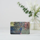 Modèle de carte de visite Artiste (Debout devant)