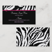 Modèle de carte de visite ** audacieux (Devant / Derrière)