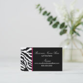 Modèle de carte de visite ** audacieux (Debout devant)