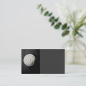 modèle de carte de visite balle de golf photo orig (Debout devant)