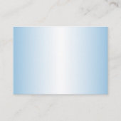 Modèle de carte de visite Blue Ombre (Devant)