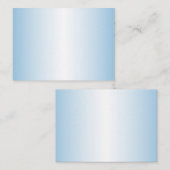 Modèle de carte de visite Blue Ombre (Devant / Derrière)