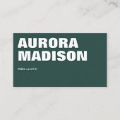 Modèle de carte de visite Boho modifié Code QR (Devant)