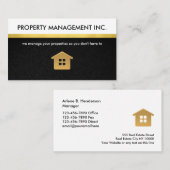 Modèle de carte de visite classique Real Realtor (Devant / Derrière)