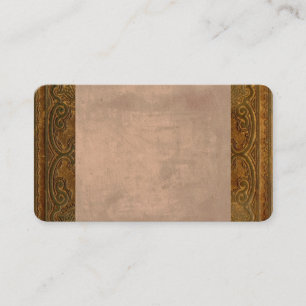 modèle de carte de visite Conception de style vint