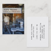 Modèle de carte de visite Construction et Construc (Devant / Derrière)